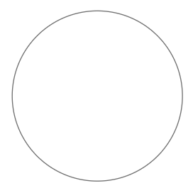 circle with outline